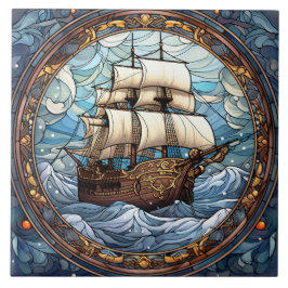 Azulejo Stained Glass 