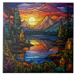 Azulejo Stained Glass 