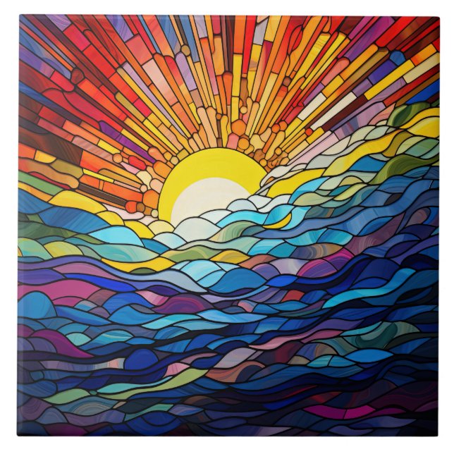 Azulejo  Stained Glass  (Frente)