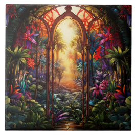 Azulejo Stained Glass 