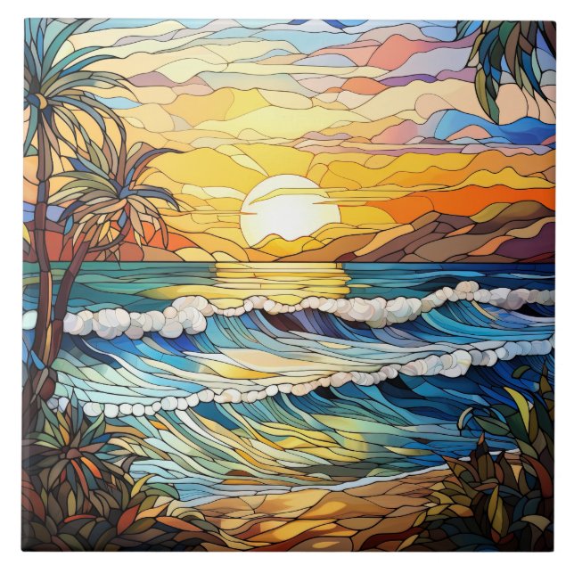 Azulejo Stained Glass  (Frente)