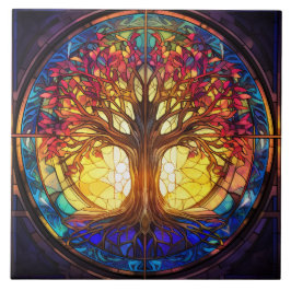 Azulejo Stained Glass 