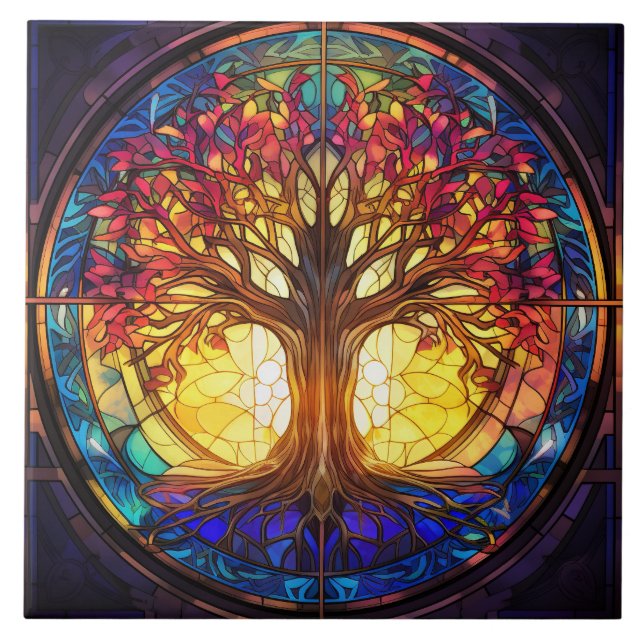 Azulejo Stained Glass  (Frente)