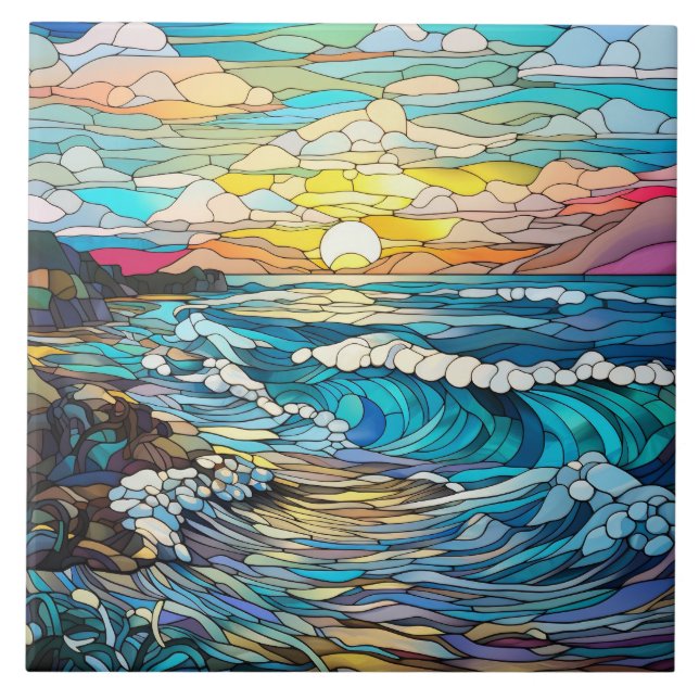 Azulejo Stained Glass  (Frente)