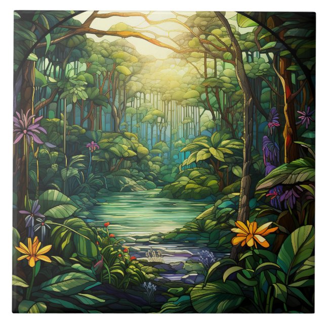 Azulejo Stained Glass  (Frente)