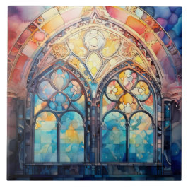 Azulejo Stained Glass 