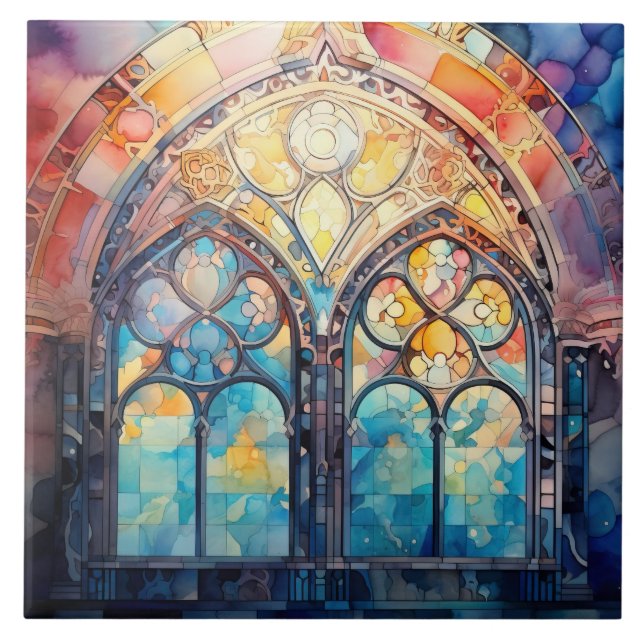 Azulejo Stained Glass  (Frente)