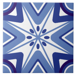 Azulejo Starburst Polar