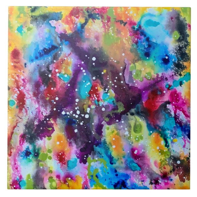 Azulejo Stardust 6 x 6 Tile cerámico (Frente)