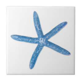 Azulejo Starfish azul