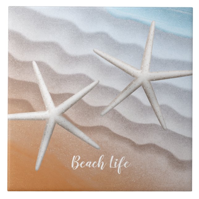 Azulejo Starfish Beach Life (Frente)