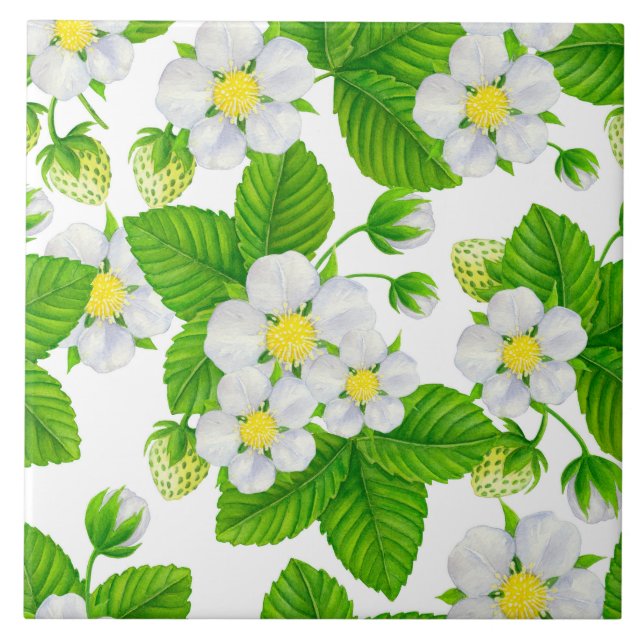 Azulejo Starwberry Garden 2 (Frente)