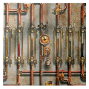 Azulejo Steampunk - El múltiple de lubricación