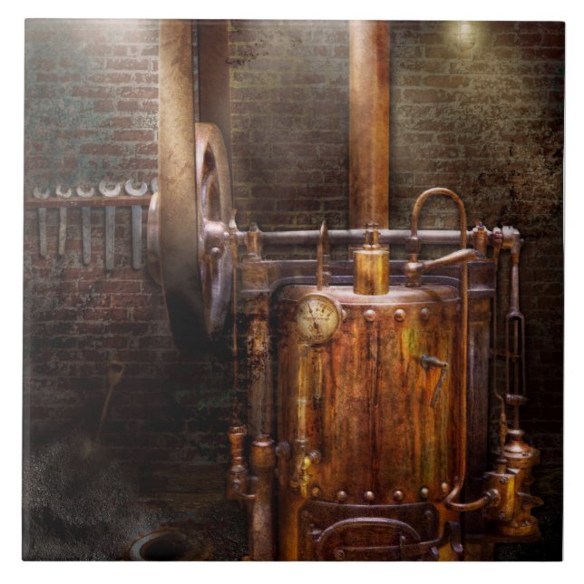 Azulejo Steampunk: Energizando el hogar moderno (Frente)