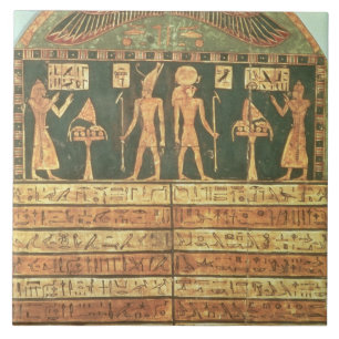 Azulejo Stele de Horsiese, último período (madera pintad