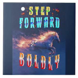 Azulejo Step Forward Boldly