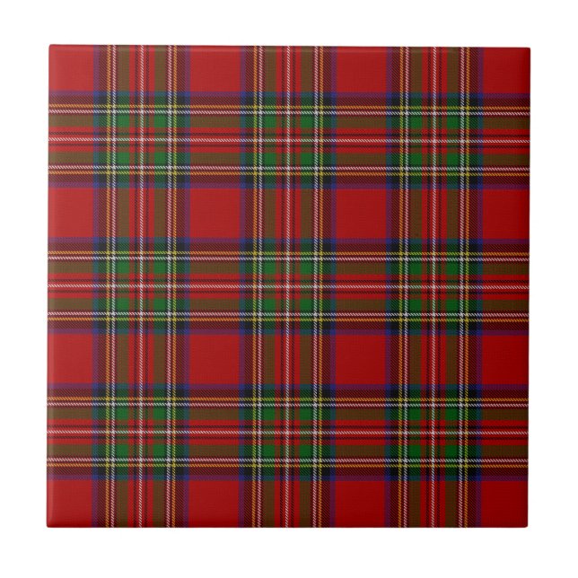 Azulejo Stewart Royal Tartan (Frente)