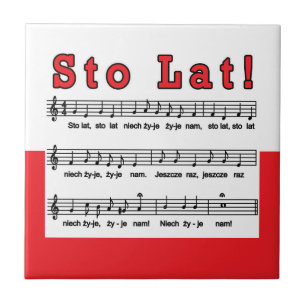 Azulejo ¡Sto Lat! Canción