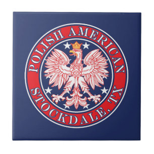 Azulejo Stockdale Texas Águila Polaca Estadounidense