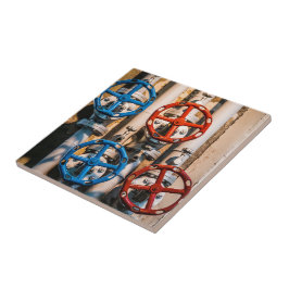 Azulejo Stopcock en Schiffbau, Zúrich