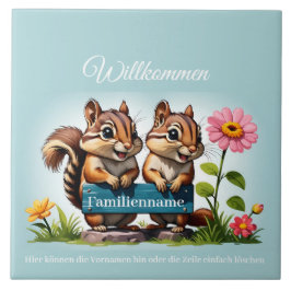 Azulejo Streifenhörnchen informieren