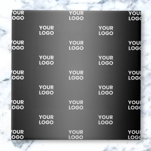 Azulejo Su logotipo simple repetitivo Gradiente gris y n
