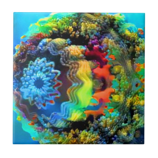 Azulejo Subacuático (Frente)