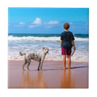Azulejo Sube la foto de tu mascota Regalo de foto en baldo