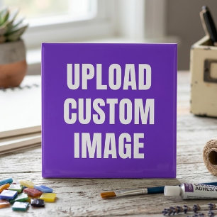 Azulejo Subir imagen personalizada: agregue la suya para i