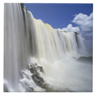 Azulejo Sudamérica, Brasil, Igwacu, Cataratas del Igwacu.