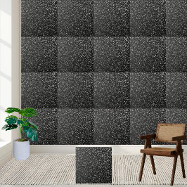 Azulejo Suelo de plata negro brillante mosaico cerámico