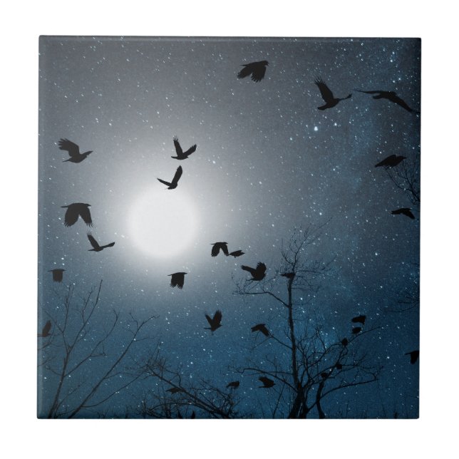 Azulejo Sueño celeste azul (Frente)