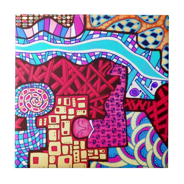 Azulejo Sueño de diseños (Frente)