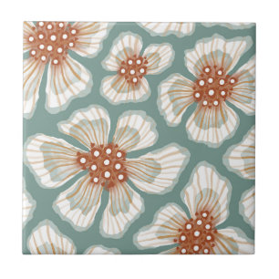 Azulejo Sueños de jardín florecimiento Grace S1 Flores Pet