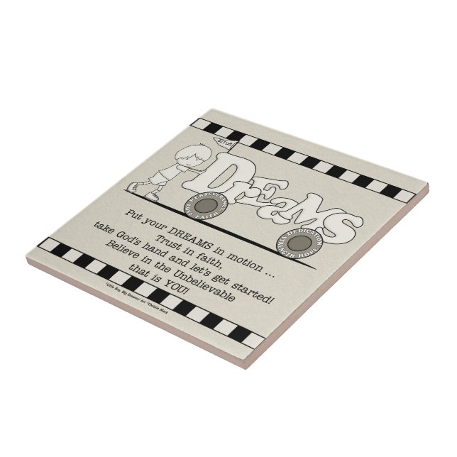 Azulejo Sueños en movimiento (Lado)