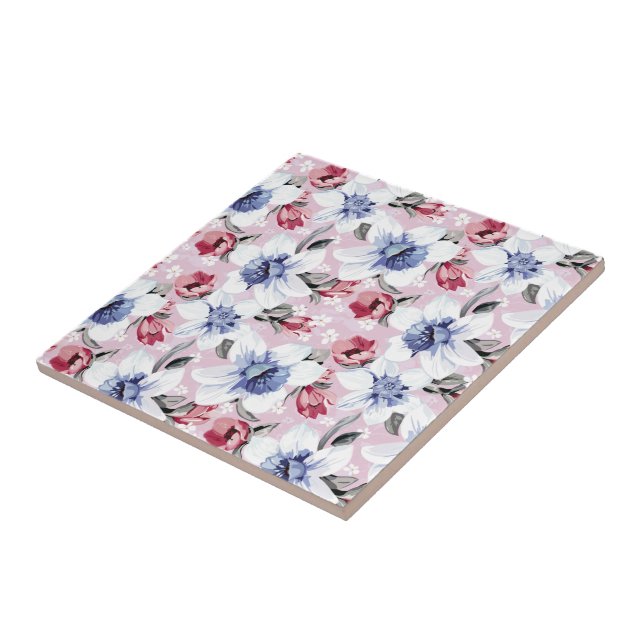 Azulejo Sueños florales #2 en Susiejayne (Lado)