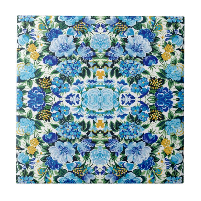 Azulejo Sueños Florales #5 en Susiejayne (Frente)