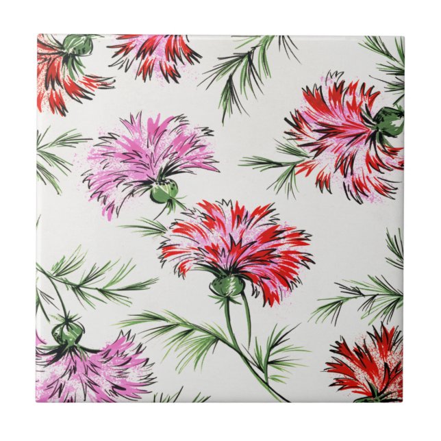 Azulejo Sueños Florales #7 en Susiejayne (Frente)