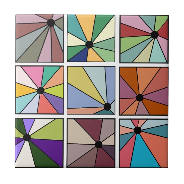 Azulejo Sun Rays (Frente)