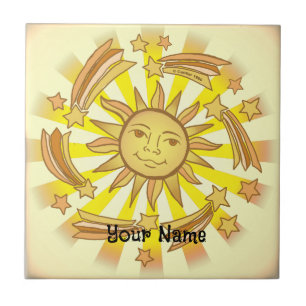 Azulejo Sun Stars
