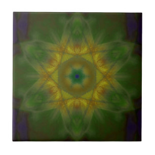 Azulejo Sunbow Mandala