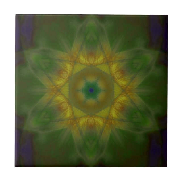 Azulejo Sunbow Mandala (Frente)