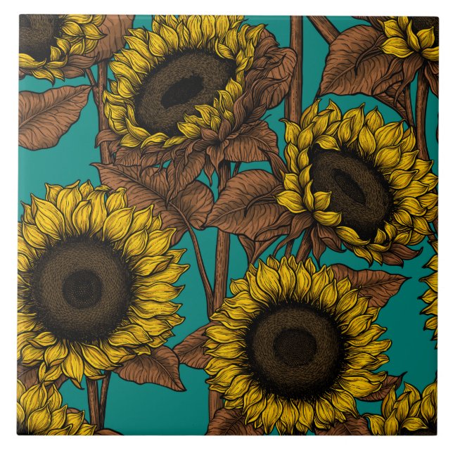 Azulejo Sunflower (Frente)