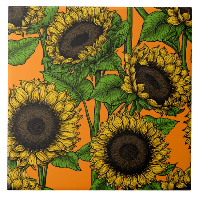 Azulejo Sunflower (Frente)