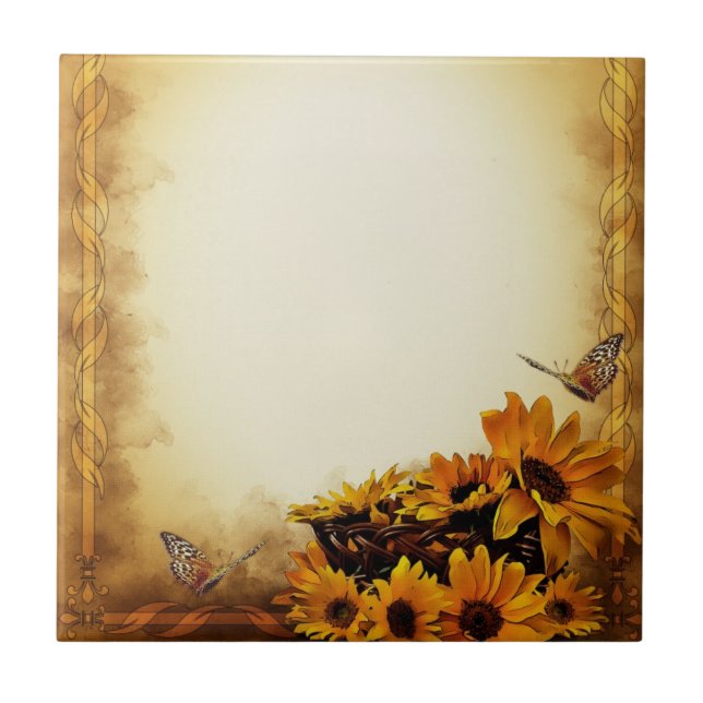 Azulejo Sunflower (Frente)