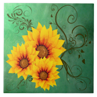 Azulejo Sunflower