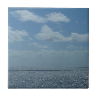 Azulejo Sunny Caribbean Sea Blue Ocean