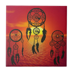 Azulejo Sunset Dreamcatcher