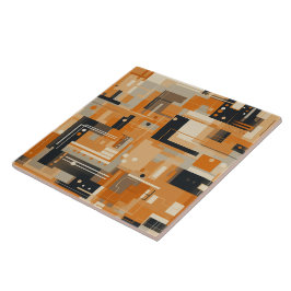 Azulejo Sunset Whispers Apricot Resumen Delight