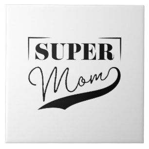 Azulejo Super Mamá
